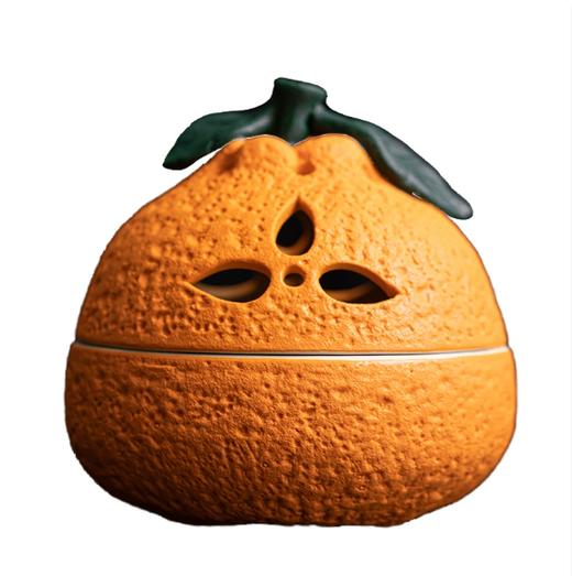 米马杂货 室内陶瓷香薰炉 大吉大利盘香炉 漂亮的小摆件 商品图1