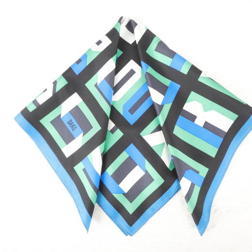 真丝围巾女春秋季百搭轻薄透气优雅方巾 商品图6