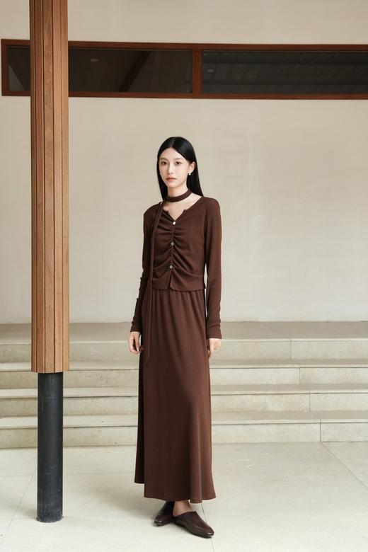 Le Malene 优雅气质风褶皱套装裙 21212 商品图2