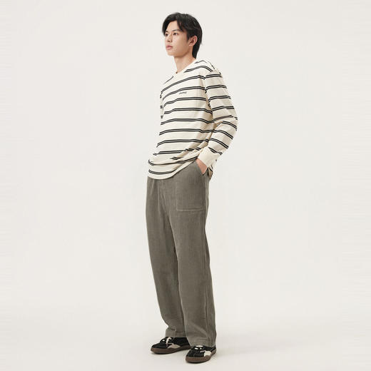 gxg.jeans男装冬季热卖直筒长裤休闲裤J24X024106 商品图3