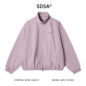 J8006SDSA秋冬新款痞帅男装美式撞色印花字母拉链立领夹克时尚简约外套