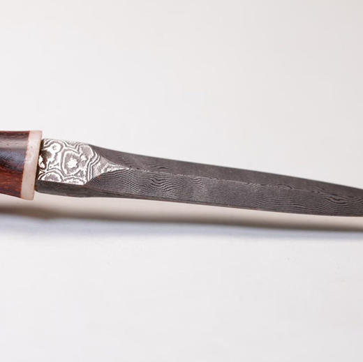 【新品特惠】小叶紫檀大马土革茶刀，拆房料火焰纹，水波纹，纯手工雕刻 b28 商品图8