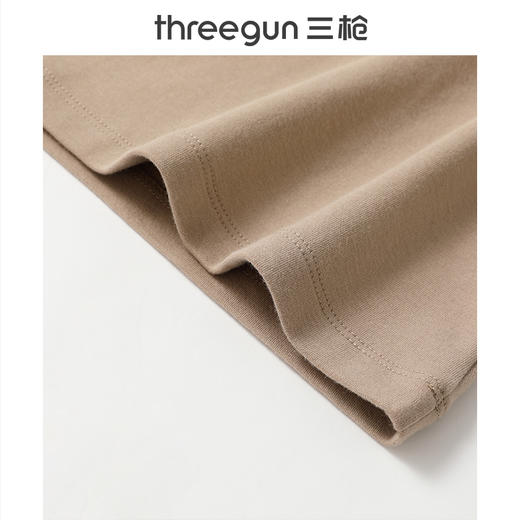 Threegun三枪 热力弹抗菌高支新疆棉圆领女士打底衫-T20084A02 商品图4