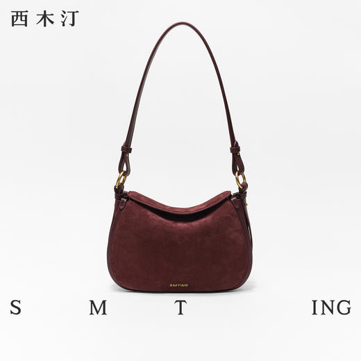 【种草好物馆专属】西木汀 如愿马鞍包斜挎法式包包2025新款女手提单肩包5721 商品图4