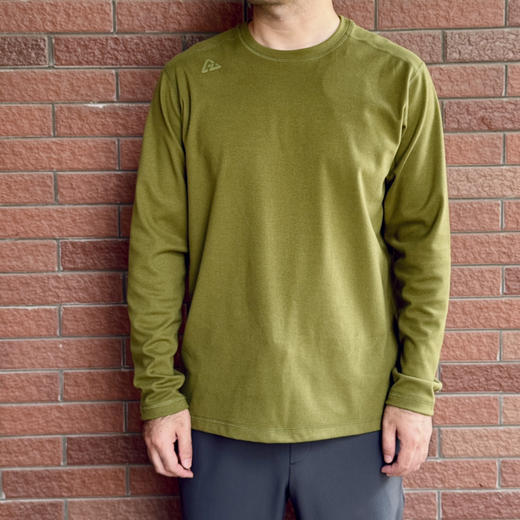 25秋冬-锁温蓄热~高性价比基础圆领长袖百搭男T上衣【包邮+三天无理由退换】 商品图0