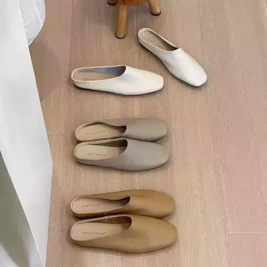 猫太推荐---超软平底一脚蹬穆勒包头拖鞋（建议拍大一码） 商品图0