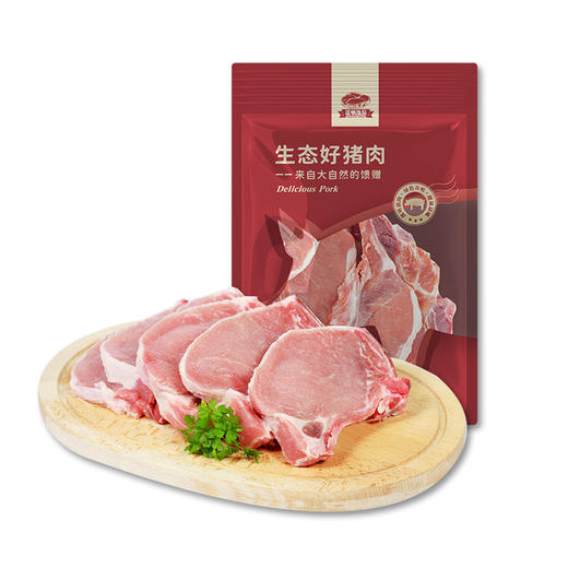 诺顿逸品 黑猪大排块（5片）500g*2 商品图0