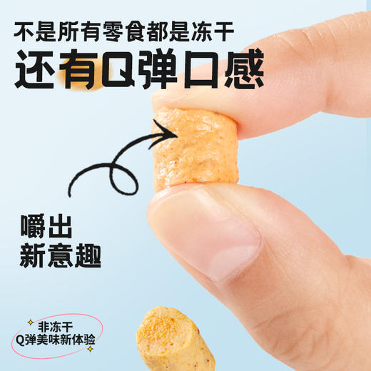 伊纳宝 猫用宠物零食 烤海鲜饼 鱼汤味、扇贝味、鱿鱼味30g*48袋/箱 商品图1