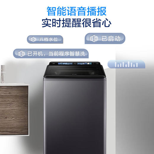 海尔波轮洗衣机云溪系列10公斤家用直驱变频全自动一级能效节能双动力防缠绕专业羽绒洗除菌螨语音播报 【67A3双动力】AI智慧洗+直驱电机+语音播报 商品图0