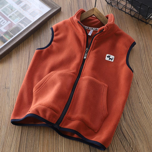 110-170预售校服神器爆款奥利绒保暖马甲 商品图5