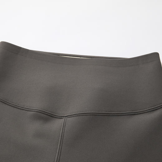 谜底九分瑜伽裤2025年冬季新品高弹力保暖高腰运动裤女254MK1679 商品图3