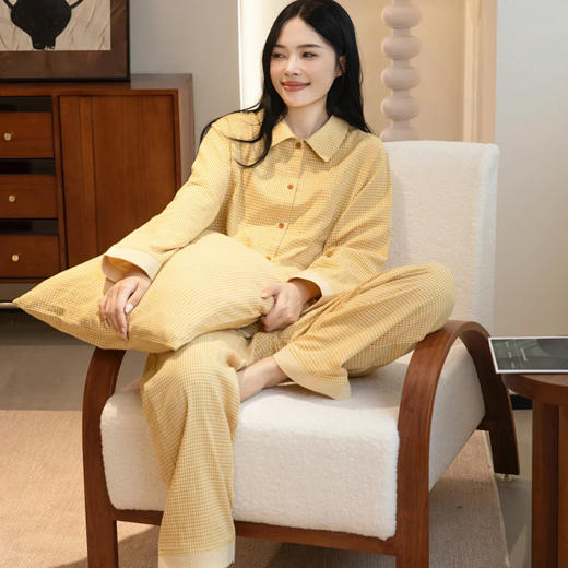 【南法田园·法式高智感长袖套装】  家居服 睡衣  商品图5