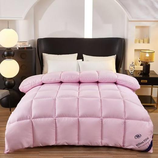 【希尔顿同款定制羽丝绒被】羽丝绒棉被芯春秋冬被 加厚保暖被子送礼袋 商品图8