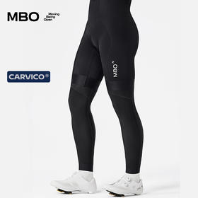 MBO男女科技反光纱线抓绒骑行腿套AL369秋冬