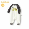 巴拉巴拉婴儿连体衣宝宝新生儿衣服爬服哈衣2025新款撞色时尚可爱 商品缩略图4