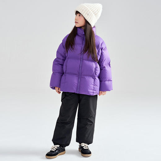 笛莎Deesha 2025冬季男女童休闲三防加厚束脚工装棉裤 商品图4