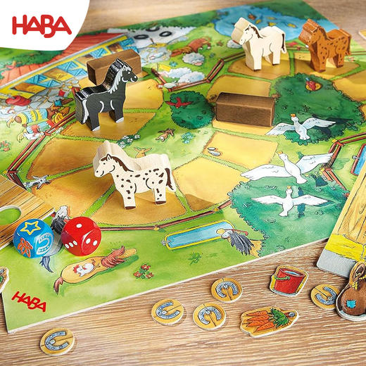 HABA 数字恐龙 桌游 适合3岁+ 数量对应 比较 记忆专注 德国品牌-1004928001 商品图7