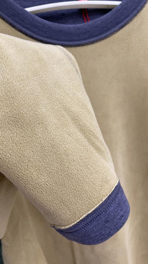 羊羔绒加厚男士圆领套装超柔男士圆领套装 打底保暖 16313652 商品图3