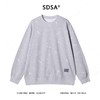 8628SDSA男士秋冬新款痞帅男装潮牌宽松磨破圆领卫衣百搭时尚套头上衣 商品缩略图1