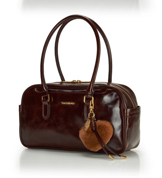 新秀丽LUMINA系列牛皮革时尚女士枕头包NY4*004 商品图1