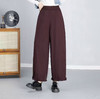 2025新款女士长裤九分休闲裤哪吒裤【FD25321】 商品缩略图2