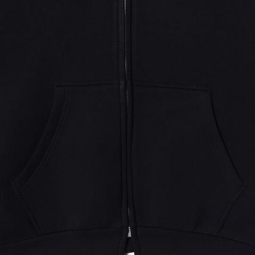 SDSA男士秋冬新款痞帅男装百搭休闲纯色连帽拉链卫衣百搭时尚上衣 商品图3