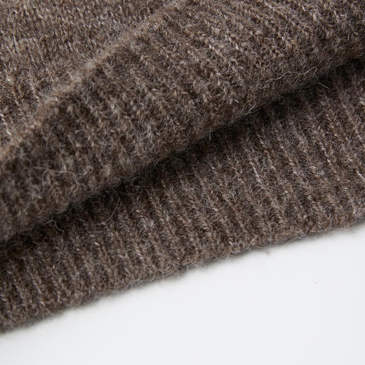 ROMI STUDIO“温柔已至”羊驼毛秋冬一字领软糯毛织上衣RWCASZ4684 商品图4