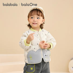 【爆品主推】巴拉巴拉儿童羽绒服三防轻薄棒球领外套男童女童装2025新款秋冬装