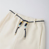 HERLIAN 2025秋冬新品腰部串珠抽绳设计毛呢卫裤 商品缩略图3