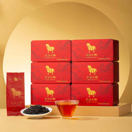 八马茶业 | 武夷正山小种红茶马上红系列礼盒装192g 商品图2