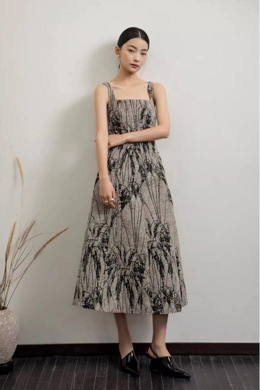 ANSUABEL 国风吊带气质收腰连衣裙 18745 商品图0