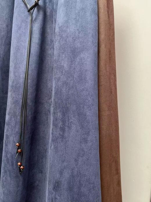 【秋上新】2025新品6935麂皮绒有口袋品质半身裙-喜出 商品图7