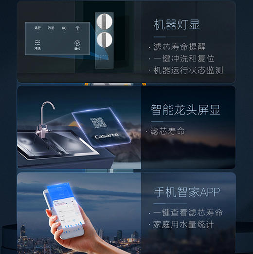 卡萨帝（Casarte）净水机 CRO1000-DFACU1 商品图11