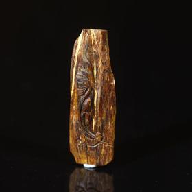 BC.AOE9.24-5  白棋沉水(莲花)挂件 ，1.53g