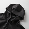 ROMI STUDIO“率性奢品”独特羊皮纹理精细车缝连帽皮衣 RWCAWT4828 商品缩略图5