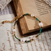 Manreya玛芮雅“焦糖森林”绿松石珍珠项链项链、手链|绿松，珍珠，银镀金 商品缩略图9