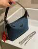 prad*牛仔腋下包中古包Hobo bag！ 商品缩略图0