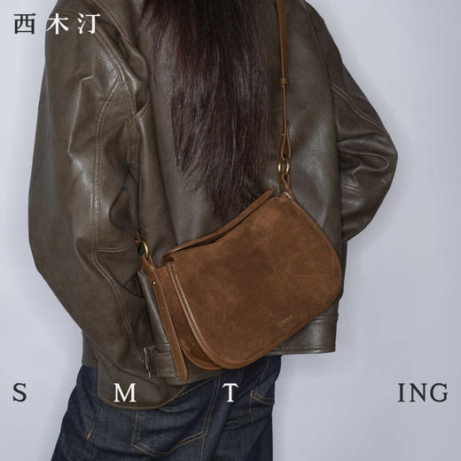 【种草好物馆专属】西木汀 如愿马鞍包斜挎法式包包2025新款女手提单肩包5721 商品图0