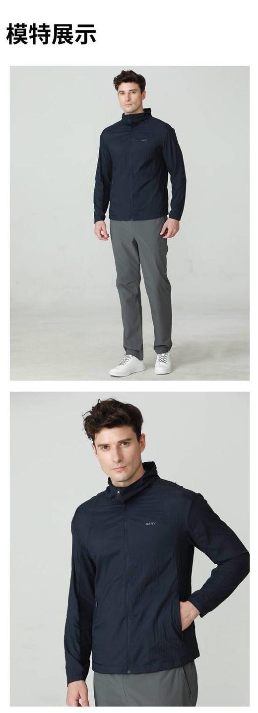 SANY硬核速干凉感防晒衣320C-藏蓝色 商品图1