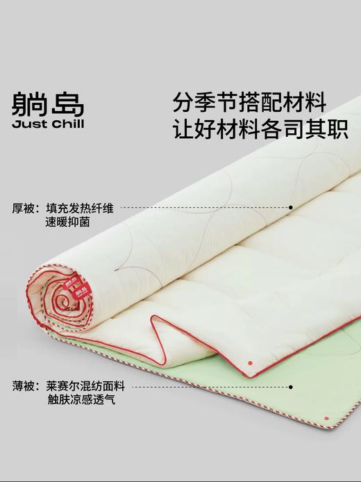 躺岛冬被二合一组合子母被被芯双人被子春秋被单人冬被芯四季可用 商品图1