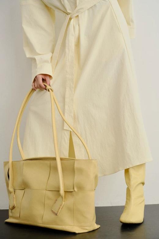 Kai & Kiera 杏色简约设计感衬衫连衣裙 21276 商品图3