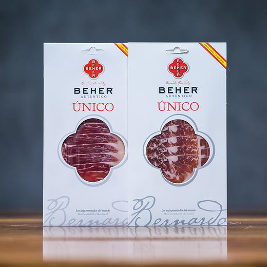 【性价比无敌】超值装！Beher 伊比利亚红标 36个月橡果黑猪火腿手工切片！70g/包（多拍更划算） 商品图5