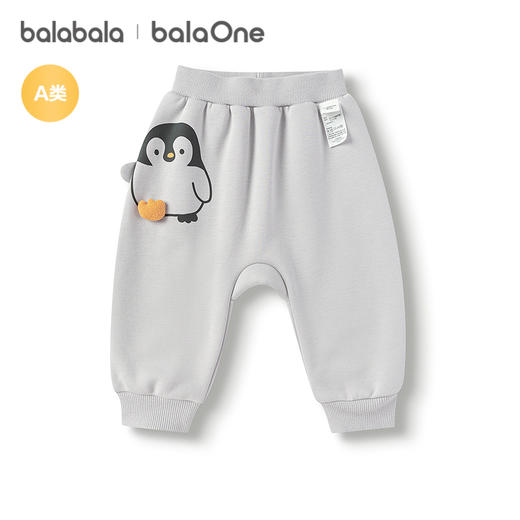巴拉巴拉balaOne宝宝裤子儿童长裤2025秋冬新款加绒pp裤保暖萌趣 商品图4