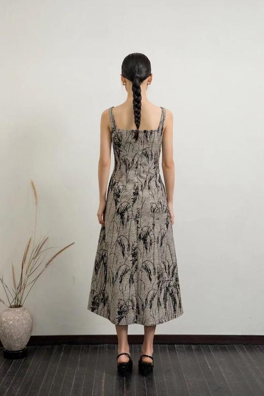 ANSUABEL 国风吊带气质收腰连衣裙 18745 商品图3