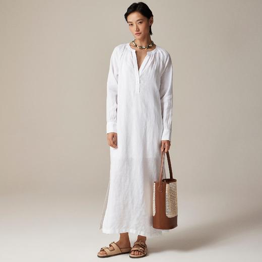 折！Jcrew 超值亚麻长袖连衣裙只要￥299直邮到手 原价1800+ 商品图7