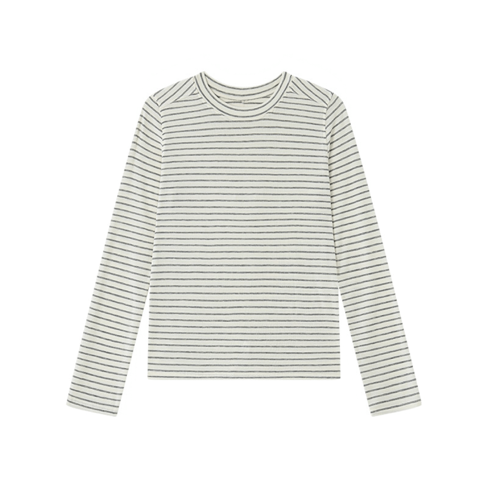 4.4%羊毛 47.5%莱赛尔 超柔天丝羊毛早秋打底衫   A-5240