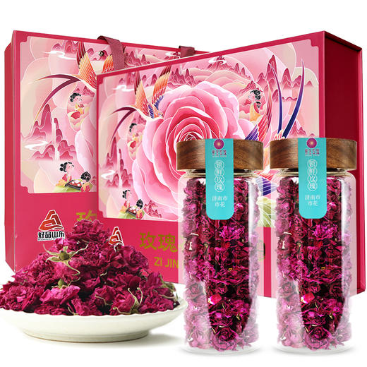 【新品】玫瑰花冠茶80g礼盒 商品图0