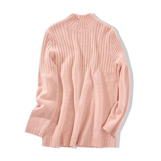 23区日系秋季通勤直筒羊毛羊绒混纺半高领毛衣针织毛衫商场同款 商品图4