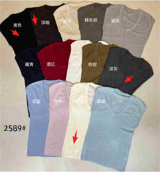 【门店同款】ENJOY秋季针织背心 165345390 商品图0