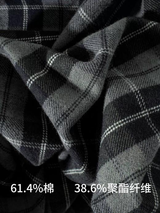 【索罗娜梭织磨毛秋初冬款】SCHIESSER德国舒雅男士棉索罗那梭织磨毛格纹睡衣套装190g 39/25398H 商品图4